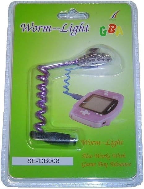 Classic Game Source LED Wormlight For Game Boy Advance (GBA) – Bright Green