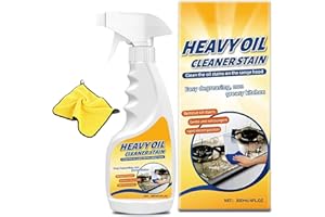 Heavy Duty Kitchen Degreaser Spray, 300/500ml Heavy Oil Cleaner Stain, Multi Purpose Cleaner Grease and Grime, for Range Hood