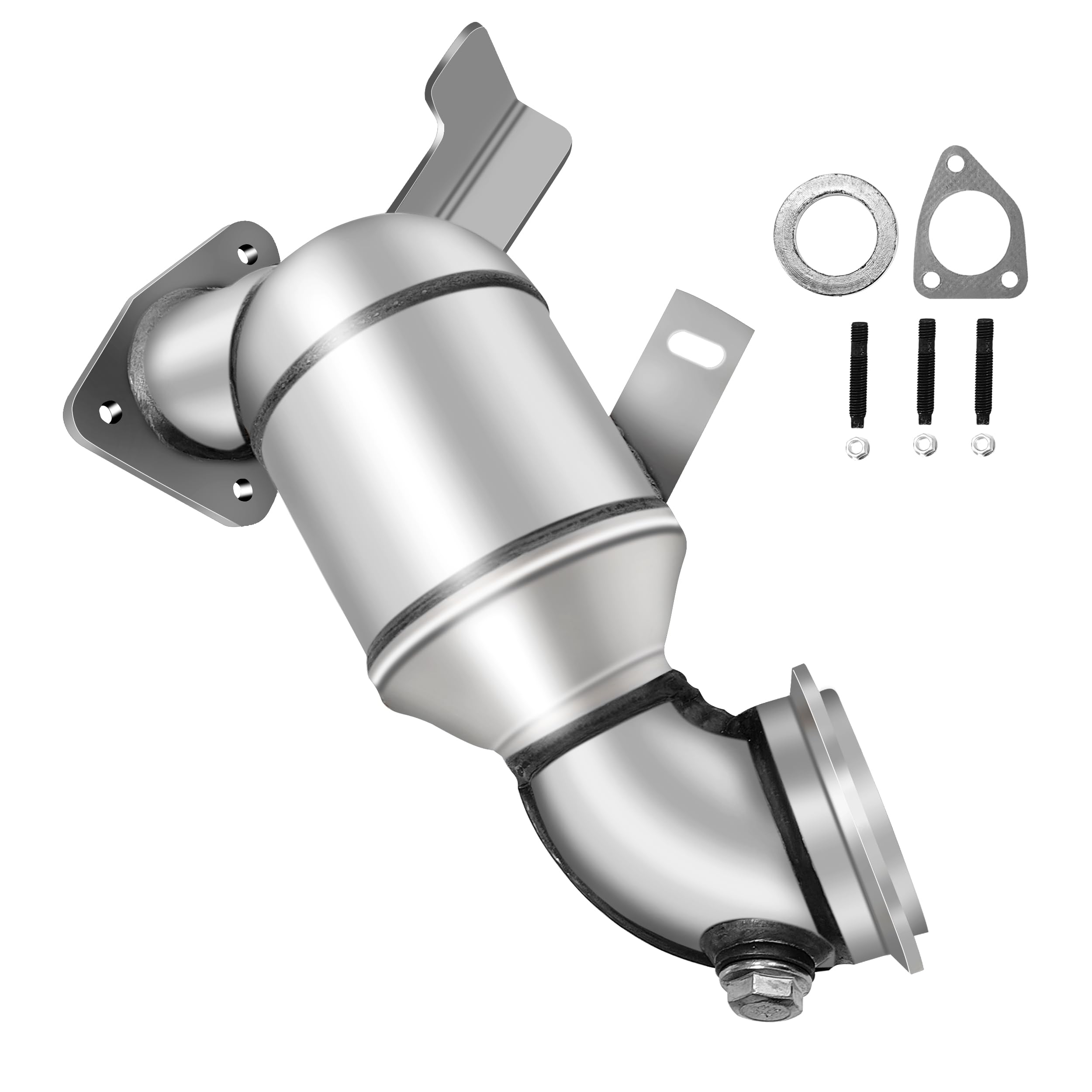 Photo 1 of [Front]FortunaFlow Catalytic Converter Compatible with Buick Encore 2013-2018 1.4L,Chevy Cruze 2011-2015 1.4L,Chevy Sonic 2012-2016 1.4L,Chevy Trax 2015-2016 1.4L(EPA Compliant+standard)