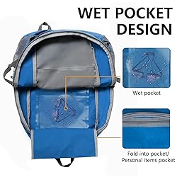 Goloni Ultra Lightweight Packable Backpack 40L