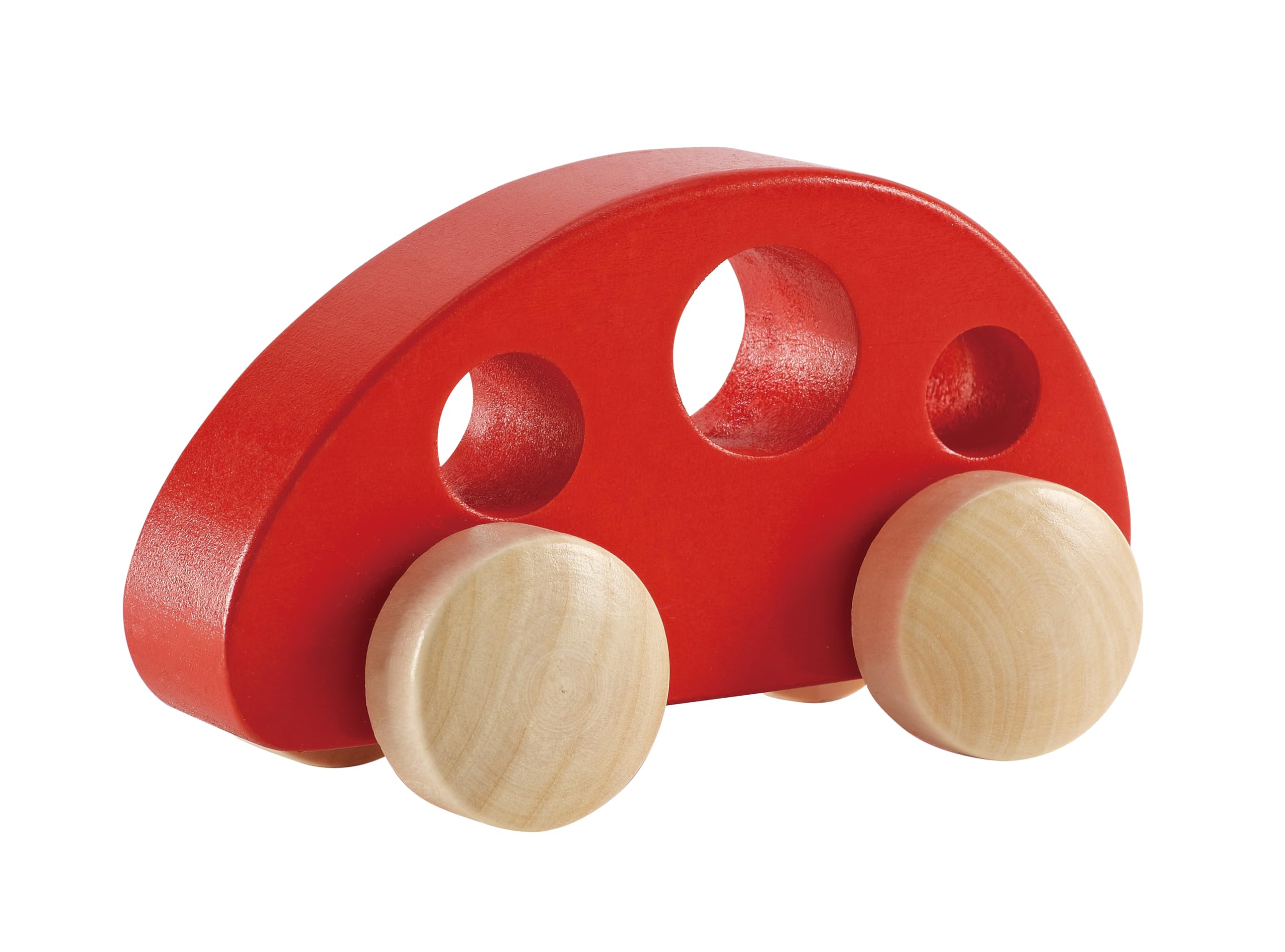 Hape Mini Van - Wooden Push and Pull Along Toy - Suitable for 10 months and up