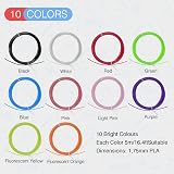 EILYGK 3D Pen Filament PLA 1.75mm 10 Colors 164 ft Total Compatible Pens view 2