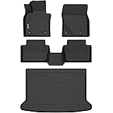 Binmotor-Floor Mats and Cargo Liner Set for Mazda CX30 2020 2021 2022 2023 2024 2025 2026, All Weather Car Floor Mat for Mazda CX 30 Accessories, Mats TPE Car Liners for CX-30 Trunk Liner