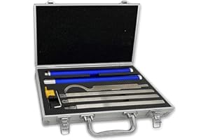 CDIYTOOL Carbide Wood Lathe Tools, Woodturning Tools Wood Lathe Turning Tool Set, with Round/Square/Diamond Insert and Interchangeable Aluminum Alloy Grip Handle
