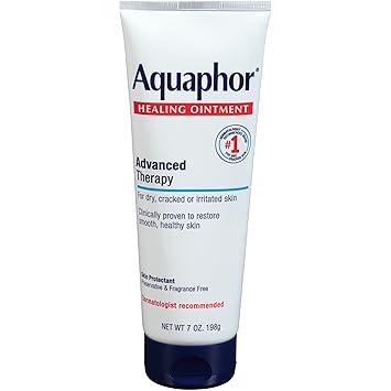 Aquaphor Healing Ointment, Dry, Cracked And Irritated Skin Protectant, 198g