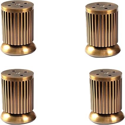 GTYT Möbelbeine, Sofabeine Möbelbeine Zinklegierung, höhenverstellbare