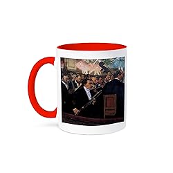3dRose, 11oz Two-Tone Red Mug, Red/White