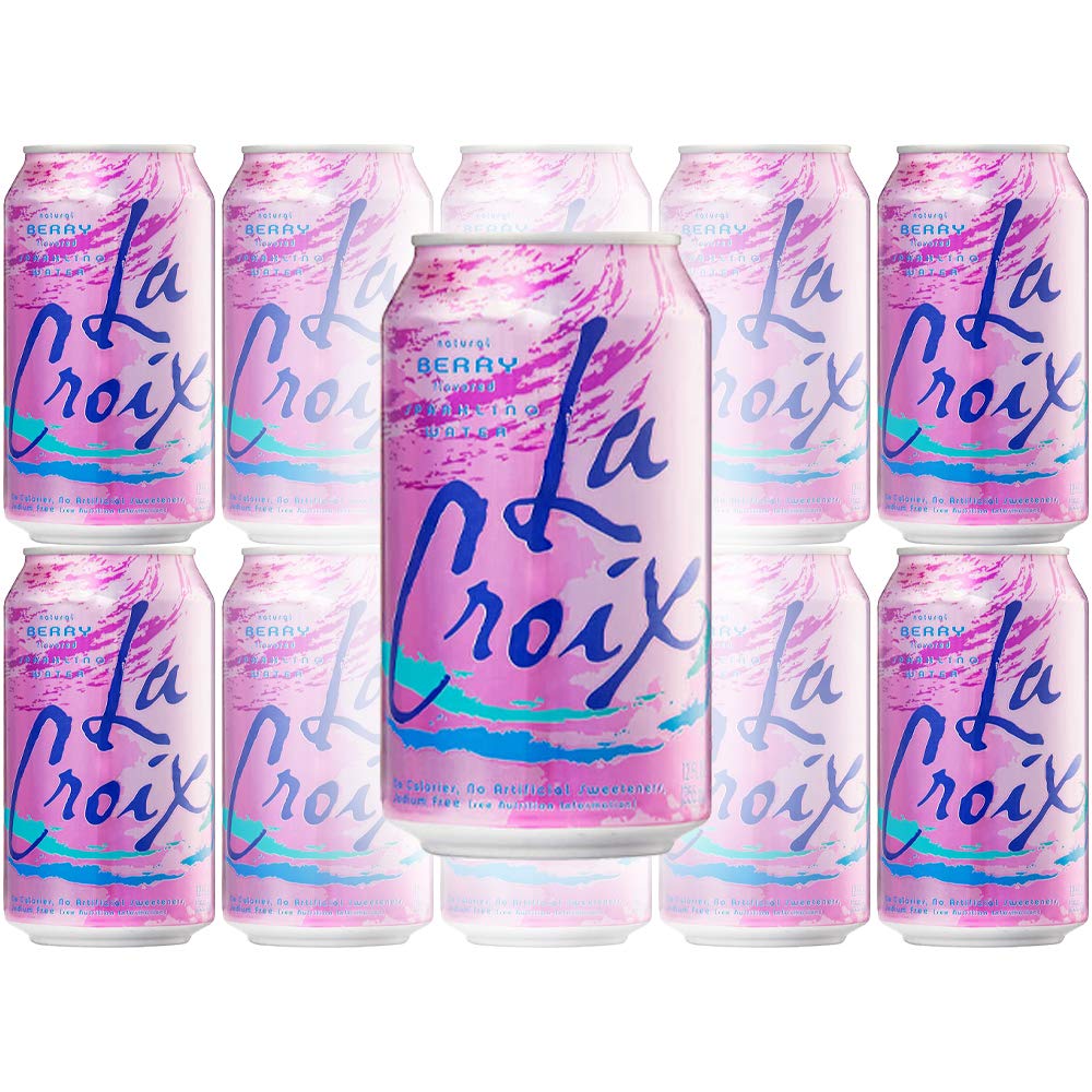 La Croix Berry Naturally Essenced Flavored Sparkling Water
