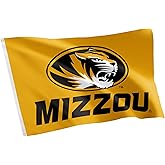 Desert Cactus University of Missouri UM Flag - 3 x 5 Feet Tigers Banner, Indoor/Outdoor Durable Fabric, 100% Polyester Design (Style 6)