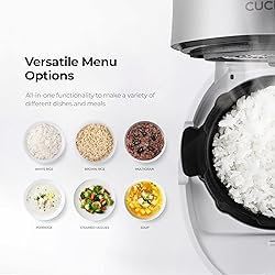 CUCKOO IH Twin Pressure Small Rice Cooker 15 Menu