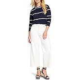 NIC+ZOE Women's Pointelle Stripe Sweater