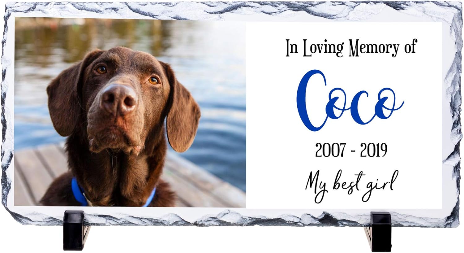 memorial plaque for my dog