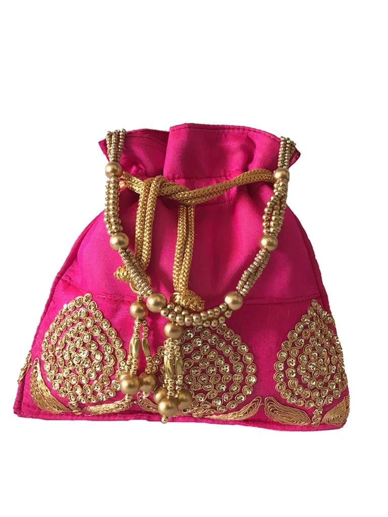 generic women's fancy designer potli pink wi-59-po-pnk