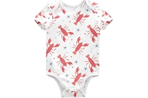 VVFELIXL Baby Bodysuits Cute Cats Short Sleeve Cotton Baby Suits for Boys Girls 0-24 Months