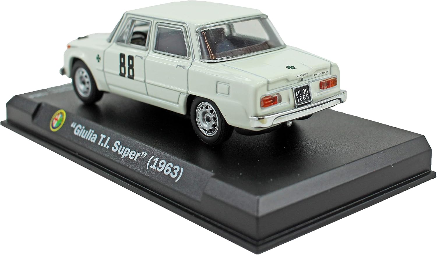 IT81 Alfa Romeo Giulia TI Super 1963 Rallye Svezia #88 - Modellino 1/43 Altaya Jumajo