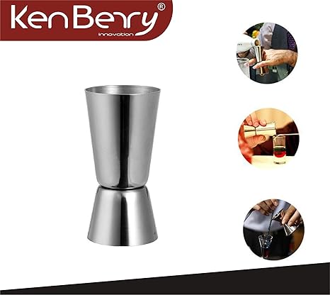 Kenberry Peg Measurer 30/60 ML 1 PCs (Premium Stainless Steel)