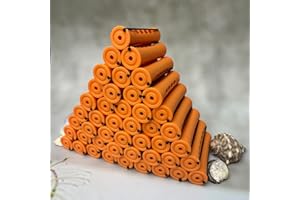 WSTAR Orange Perm Rods Set for Natural Hair - 36pcs Cold Wave Rods Plastic Hair Rollers for Short Long Hair Curling Rod(36pcs Orange)