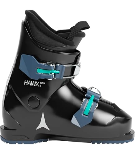 Amazon.com : Atomic HAWX Kids 3 Junior Ski Boots (Black/Teal, 19