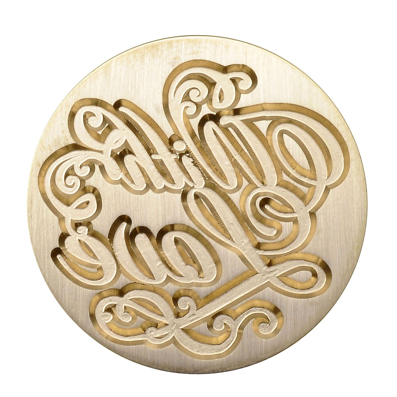 Mogoko 3 Pack Set Sigilli Kit per Lettera Personalizzata Vintage Timbri Decorativi Personali REGALO SET (3 Motivi:With Love+ Happy Birthday+ Thank you)