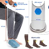 DOTCUTY Sock Aid - Adjustable Cords, Ergonomic Handles for Easy Use view 3