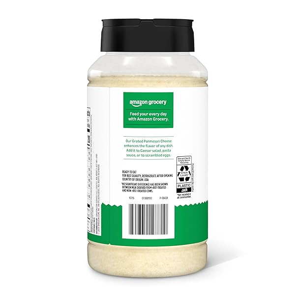 AMAZON GROCERY, GRATED PARMESAN CHEESE SHAKER, 16 OZ