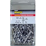 Surebonder FPC86A-100 1/4-inch Aluminum Medium Rivets (100 per box)