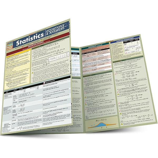 Elementary Statistics: A Quickstudy Laminated Reference