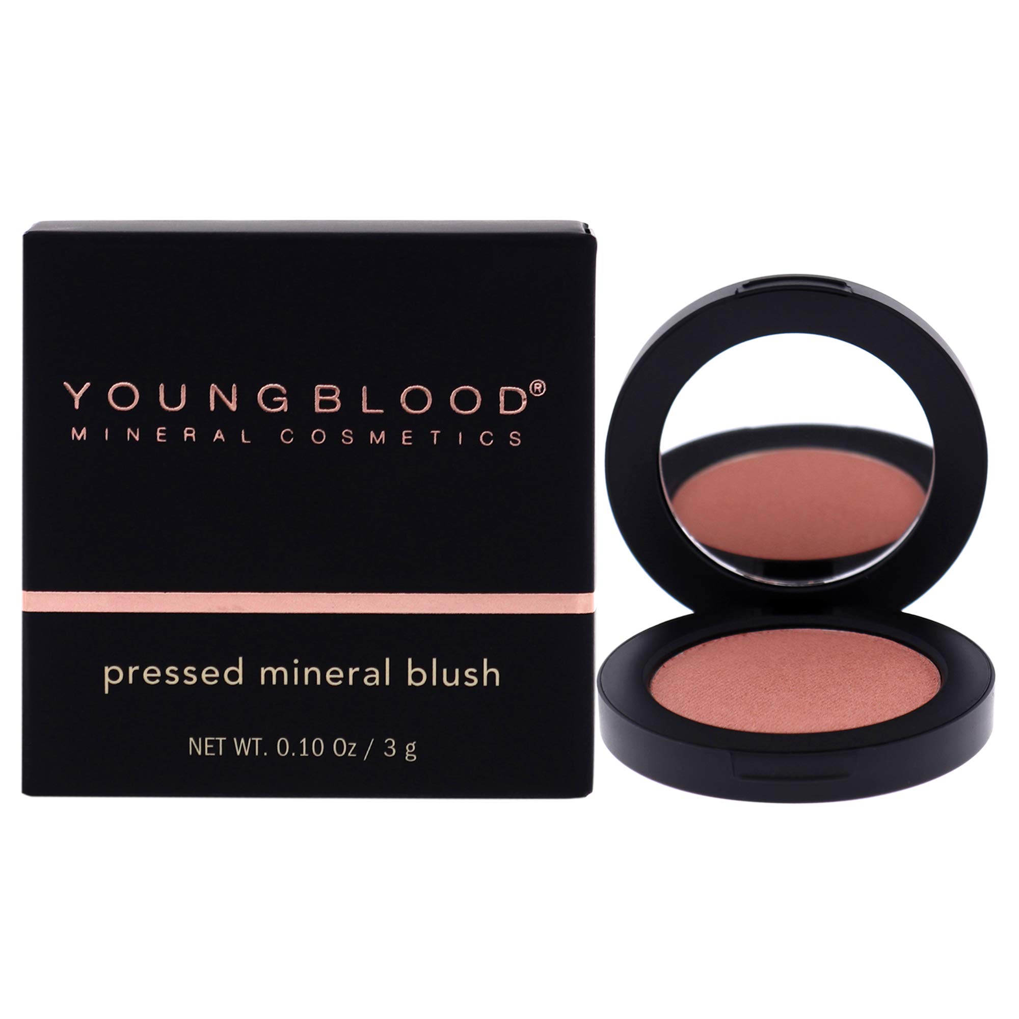 Youngblood Pressed Mineral Blush, Sugar Plum 0.11 oz/3 g, Pink