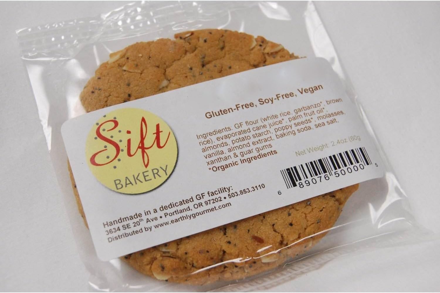 Sift Bakery Gluten Free Vegan Cookie - Snickerdoodle (6 Pack)