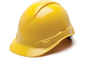 Pyramex Ridgeline Cap Style Hard Hat 6 Point Ratchet Suspension