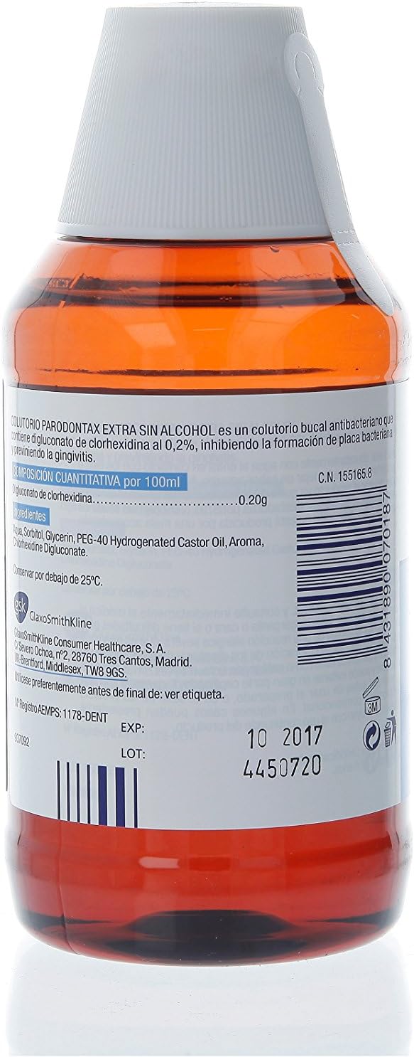 Parodontax Mouthwash, Alcohol Free, Mint Flavour, 300ml, Gum Health, Gingivitis Prevention, 300 ml (Pack of 1) - Image 3