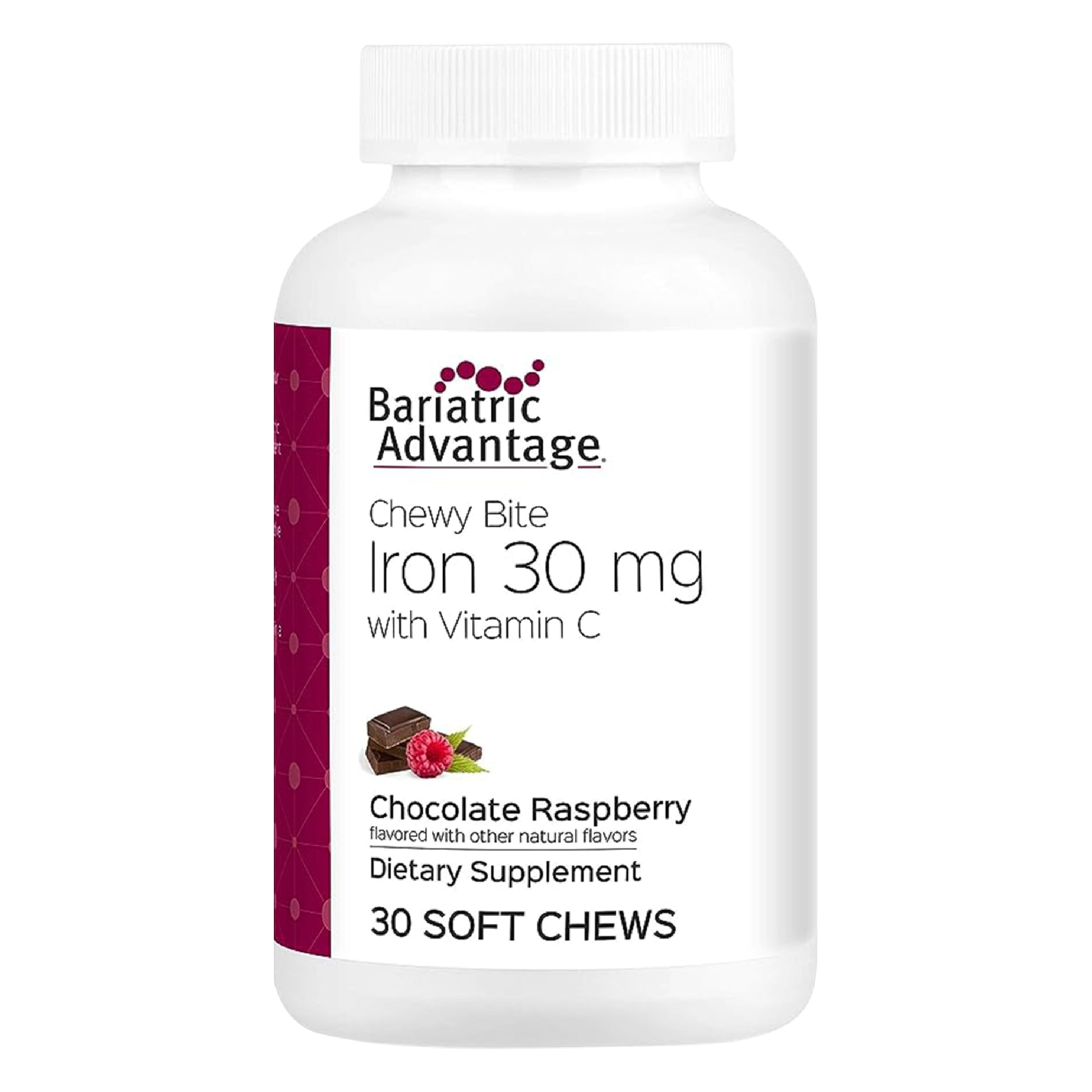 Iron 30 mg with Vitamin C Chewy Bite