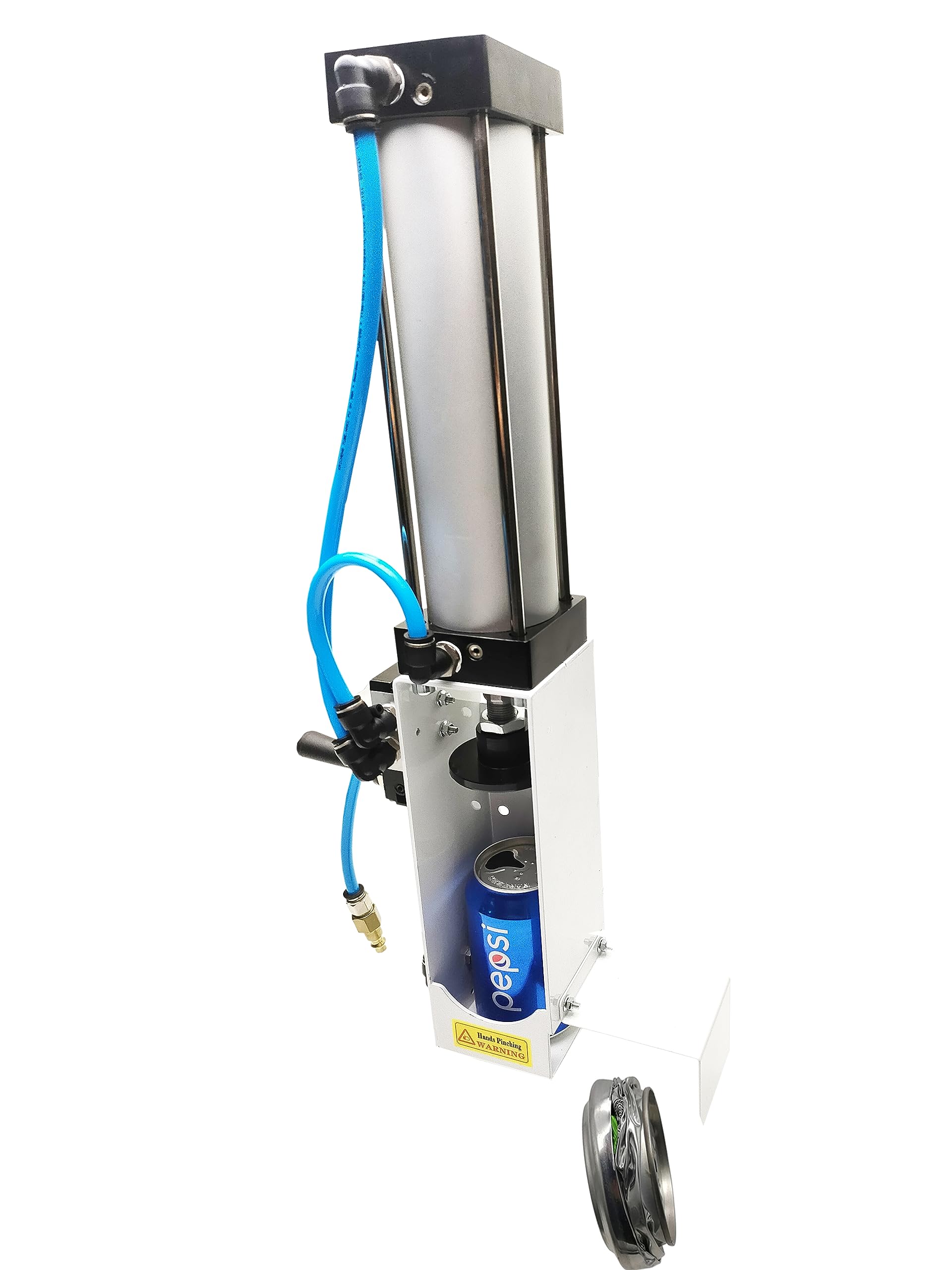 Photo 1 of Auto Ejection Can Crusher Vertical Wall Mounted Can Crusher Heavy Duty Efficient Soda Beer Smasher, Eco-Friendly Recycling Tool for Aluminum Cans (Lever Valve)