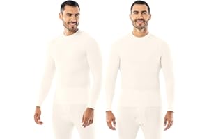 Indera Men's Traditional Waffle Thermal Underwear Long Sleeve Shirt