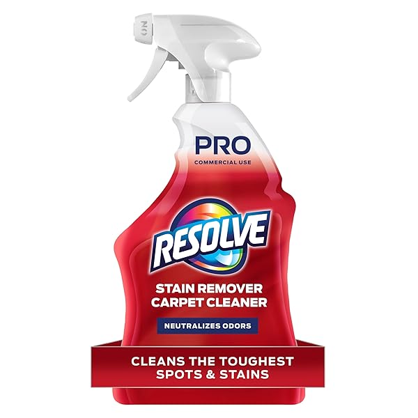 RESOLVE PROFESSIONAL STRENGTH SPOT AND STAIN CARPET CLEANER, CARPET CLEANER, CARPET CLEANER SOLUTION, 32 FL OZ