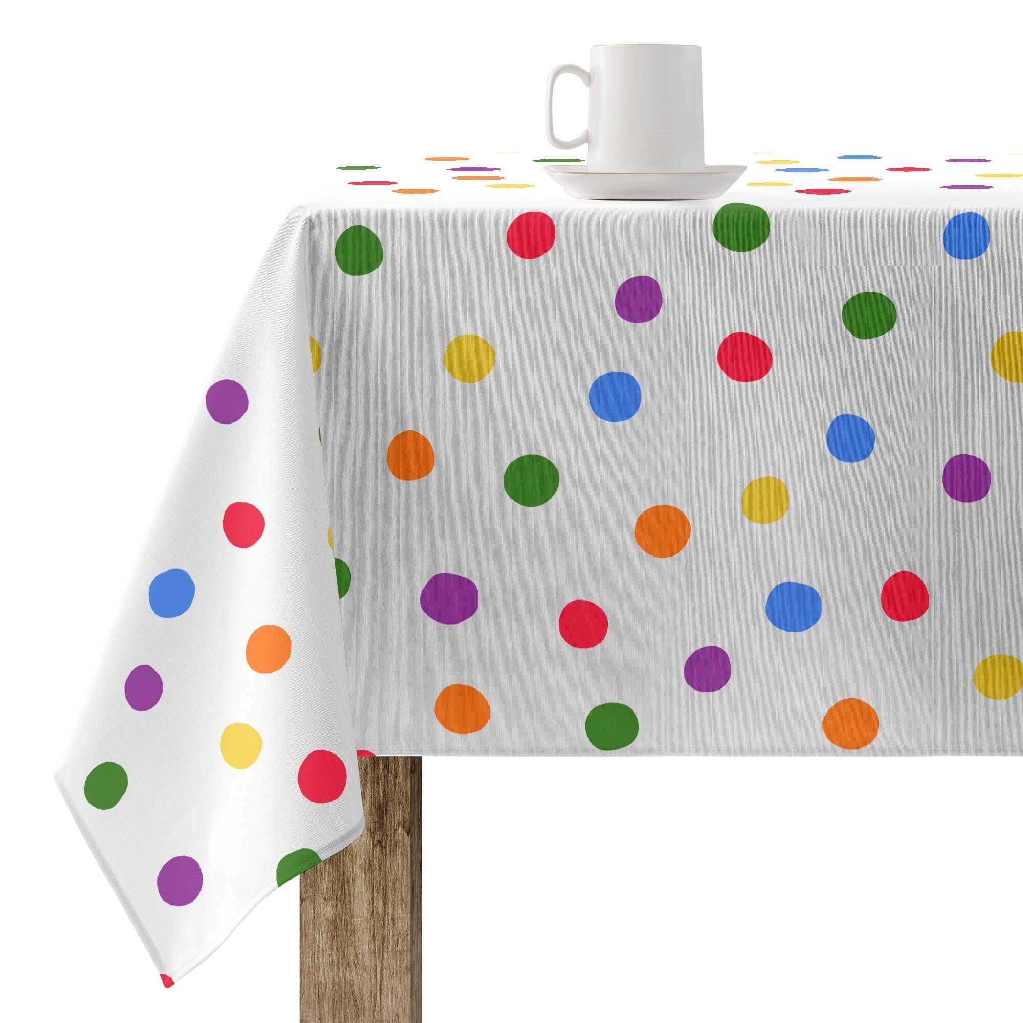 BELUM | Resin Stain-Resin Tablecloth Product Size: 300 x 140 cm – Fabric: 100% Cotton Resin, Stain-Resin (Non-Laminated Touch), 300 g. – Model: Pride 82