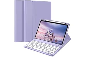 Fintie Keyboard Case for iPad Air 11-inch M4/M3/M2 (2026/2025/2024), iPad Air 5th (2022) / 4th Generation 10.9 Inch - Soft TP