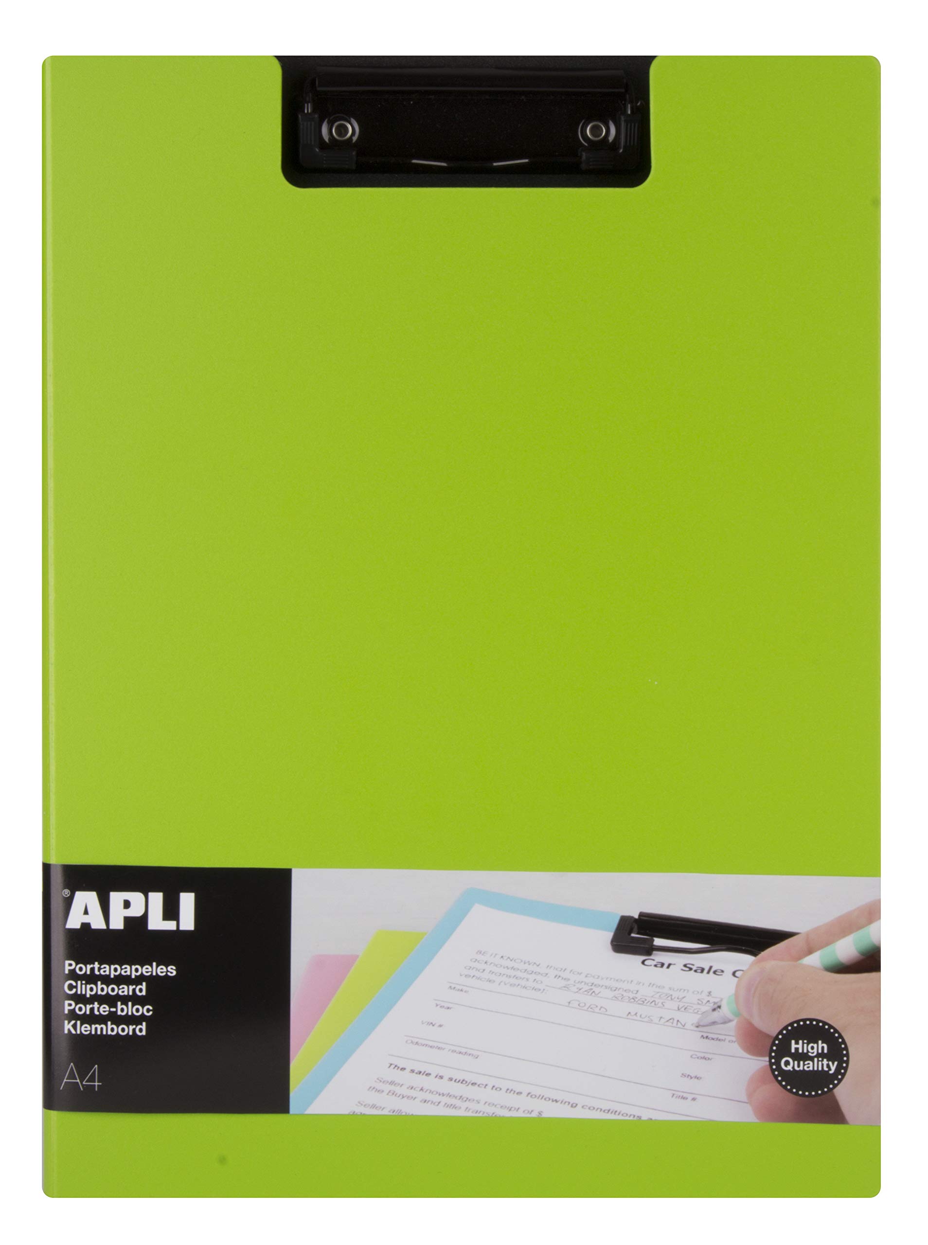 Clipboard with Premium Green A4 Flap