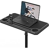 KOM Cycling Media Display - Indoor Cycling Desk for a Bicycle Trainer - Bike Desk Creates a Rad Indoor Cycling Pain Cave - Th