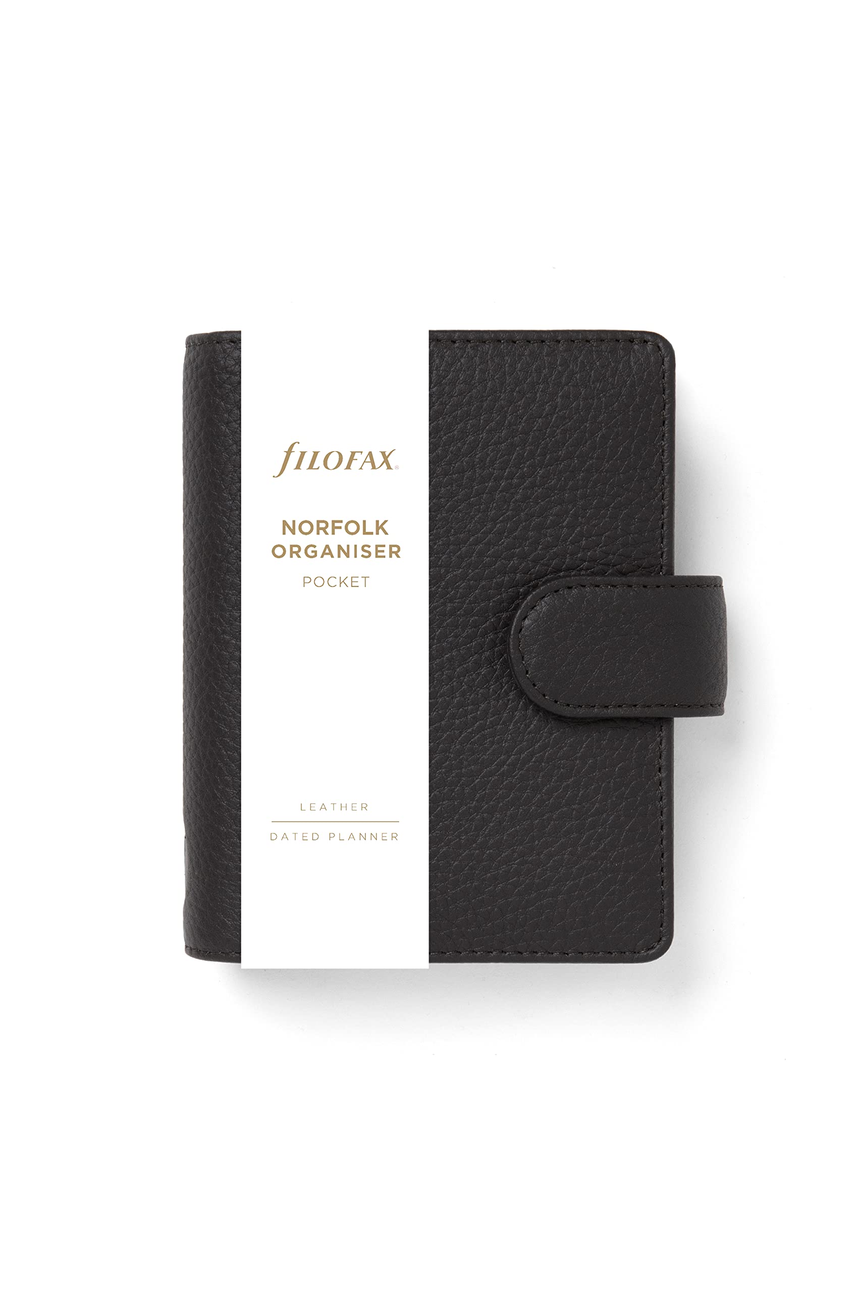 Filofax Pocket Norfolk Organiser - espresso — image 1