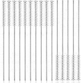 15Pcs Hearing Aid Cleaning Brush Kit, Extremely Fine Small Holes Cleaner, Reusable Vent Tube Cleaning Brush for Hearing Amplifiers Earbuds Headphones