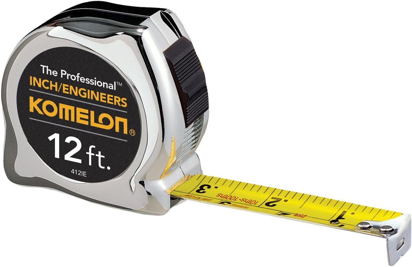 Komelon 412IE The Professional 12Foot Inch/Engineer Scale Power Tape