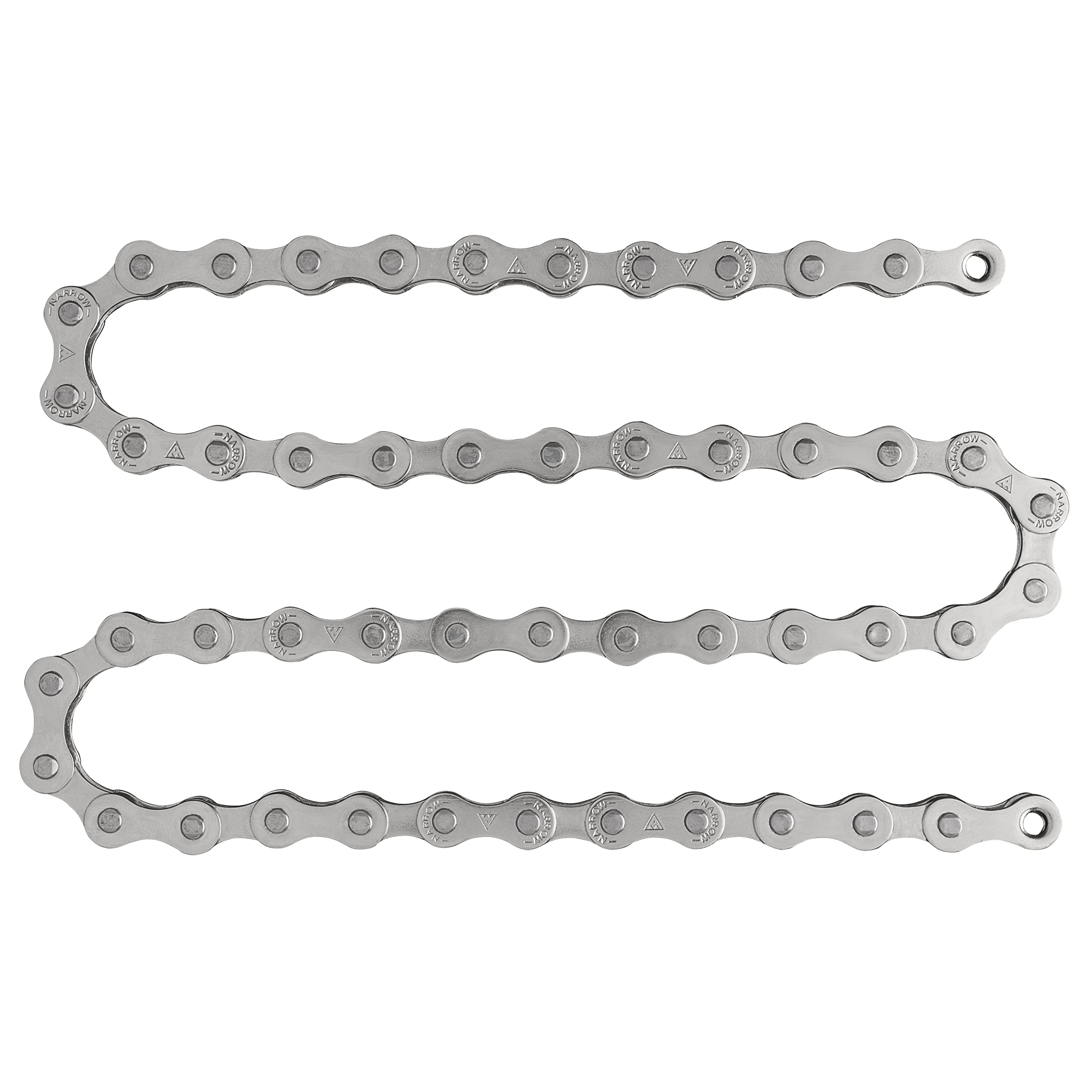 MICHE 1/8" Single Speed Track Chain, Silver, 114 Link