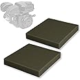 JMCHstore 2 Air Filter Foam for Predator non hemi 212 Engine, Square Shaped Sponge Cleaner Element For Harbor Freight Rato Power Motor R210III 212cc Gas Engine