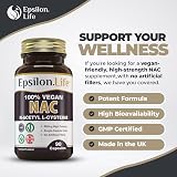 Epsilon Life NAC Supplement 600mg | Vegan Glutathione Support | 90 Caps view 8