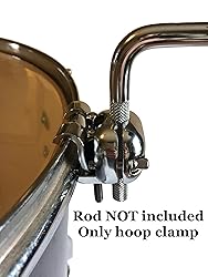 Cowbell Mount Bracket - Tom Hoop Clamp for