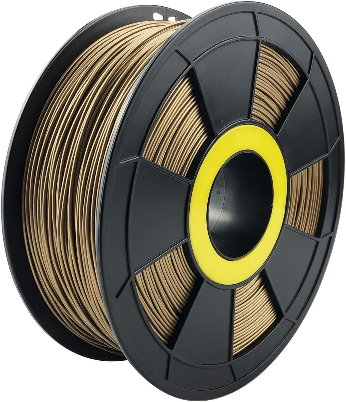 ZIRO 3D Printer Filament PLA PRO Metal Series 1.75 1KG(2.2lbs), Dimensional Accuracy +/- 0.03mm，Copper