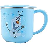 Disney Frozen Olaf ABS Stainless Steel Cup with Lid, 250ml, Blue