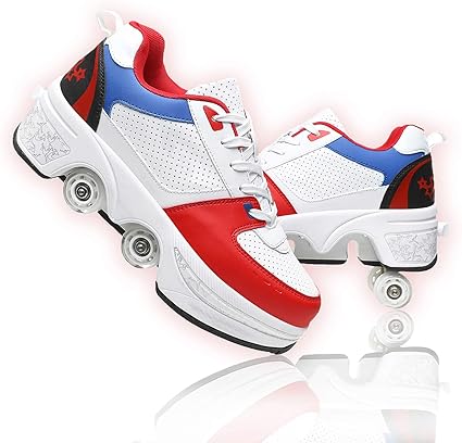 tennis shoes that turn into roller skates
