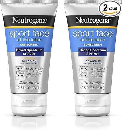 neutrogena sport face sunscreen